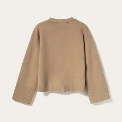 Noella Lenyx Knit Cardigan Timber Brown Melange