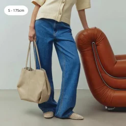 Noella N-Katy MW Jeans Blue Wash