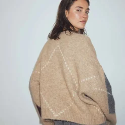 Noella N-Laiana Knit Cardigan Sand Melange