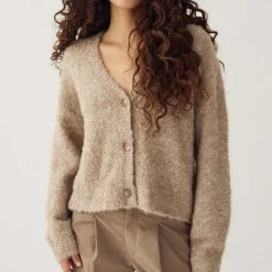 Noella N-Mertis Knit Cardigan Sand