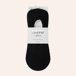 Note Woman Cotton Steps Black 36-41