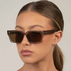 Otra Solbrille Roco Trans Olive/Brown