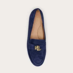 Ralph Lauren Averi III Flats Loafers Navy/Gold W