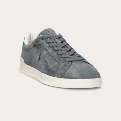 Ralph Lauren HRT CT II Suede Charcoal Grey/Green M