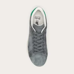 Ralph Lauren HRT CT II Suede Charcoal Grey/Green M