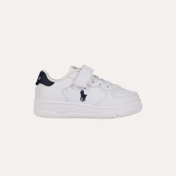 Ralph Lauren Masters Court White/Navy Kids