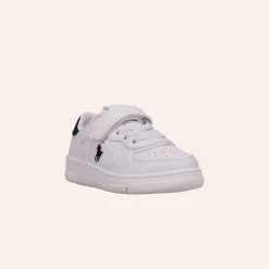 Ralph Lauren Masters Court White/Navy Toddler