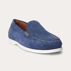 Ralph Lauren Merton Loafer Suede Venetian Navy M