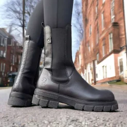 Rieker Høy Boots Svart W