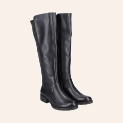 Rieker Høy Støvlett Black W