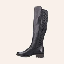 Rieker Høy Støvlett Black W