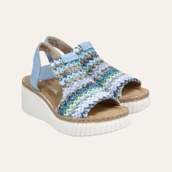 Rieker Kilehælsandal Multi W