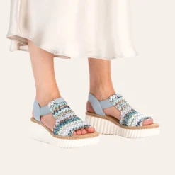 Rieker Kilehælsandal Multi W