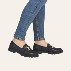 Rieker Mokasin Svart W