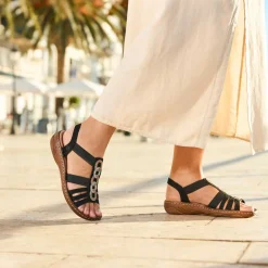 Rieker Sandal Black W