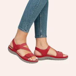 Rieker Sandal Rød W