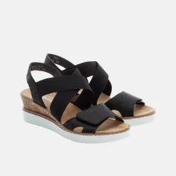 Rieker Sandal V38G8 Svart W