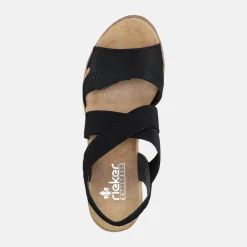 Rieker Sandal V38G8 Svart W