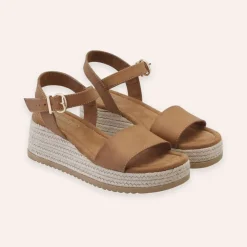 Roberto Rosso Lili Wedge Cognac W