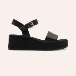 Roberto Rosso Lili Wedge Black/Black W