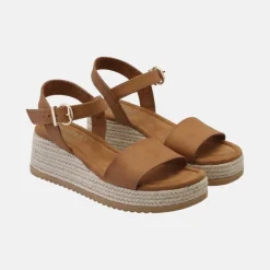 Roberto Rosso Lili Wedge Cognac W