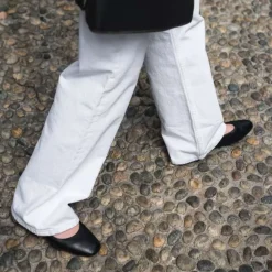 Roberto Rosso Trieste Ballerina Leather Black W