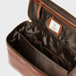 Saddler Toalettveske Barolo Midbrown