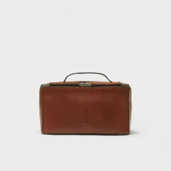 Saddler Toalettveske Visten Midbrown