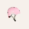 Scoot & Ride Sykkelhjelm 45-51cm m/LED Rose