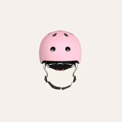 Scoot & Ride Sykkelhjelm 45-51cm m/LED Rose