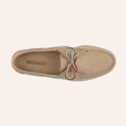 Sebago Docksides Portland Nubuck Beige Caramel W