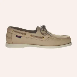 Sebago Docksides Portland Nubuck Beige Camel M