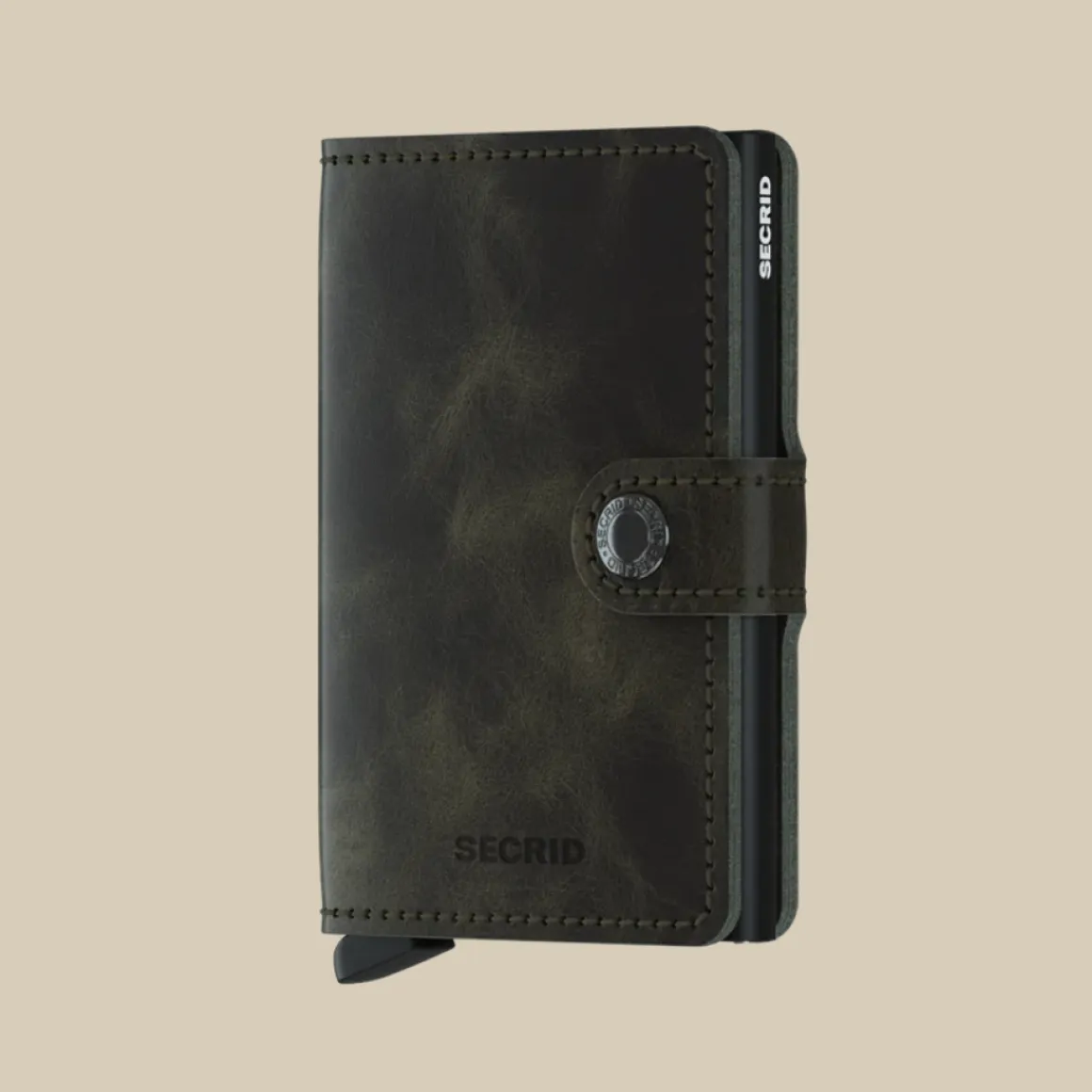Secrid Mini Wallet Vintage Olive Black