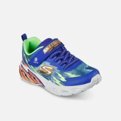 Skechers Blinkesko Light Storm Blue Lime B
