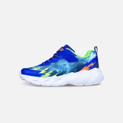 Skechers Blinkesko Light Storm Blue Lime B