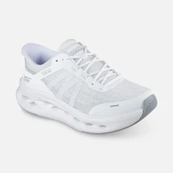 Skechers Max Cushioning Glide-Step Hvit/Grå W
