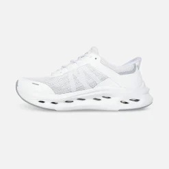 Skechers Max Cushioning Glide-Step Hvit/Grå W