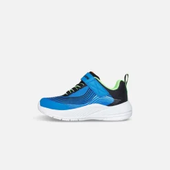 Skechers Microspec Advance Blue/Lime Baby