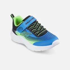 Skechers Microspec Advance Blue/Lime Kids