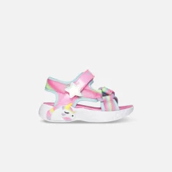 Skechers S-Lights Unicorn Dreams Sandal Pink/Multi B