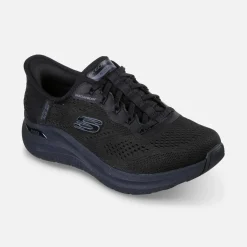Skechers Slip-ins Arch Fit 2.0 Morning Mist Waterproof Black W