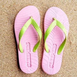 Sleepers Slim Wide Strap Pink Green W