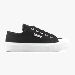 Superga 2630 Canva Svart W