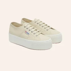 Superga 2790 Platform Beige Eggshell W