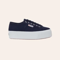 Superga 2790 Platform Navy/White W
