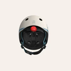 Sykkelhjelm 45-51cm m/LED Ash Scoot&Ride