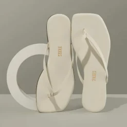 TKEES Square Toe Lily Cream