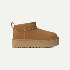 UGG Classic Ultra Mini Platform Chestnut Kids