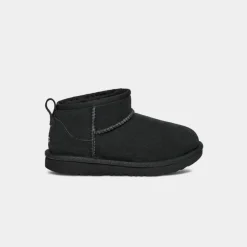 UGG Kids Classic Ultra Mini Black JR