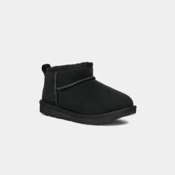 UGG Kids Classic Ultra Mini Black JR